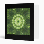 Green Grass Digital Mandala Vinyl Binders