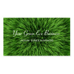 Green Grass Lawn Business Card