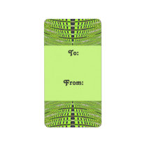 Green grey Gift tags