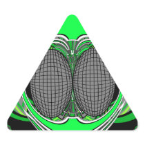 Green grey superfly design