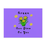 Green Grows On You Postcard