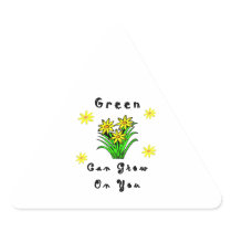 Green Grows On You Stickers