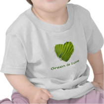 Green Heart, Green Is Love Shirt