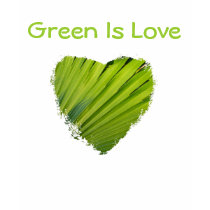 Green Heart, Green Is Love T-shirts