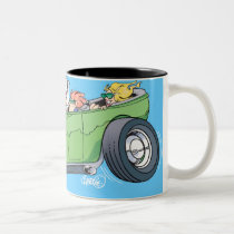 Green Hot Rod Mug mugs