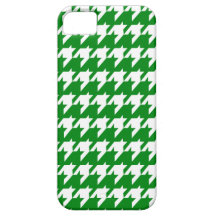 Green houndstooth pattern