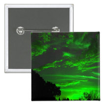 Green Hued Sunset Buttons