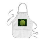 Green Hydrangea Children's Apron