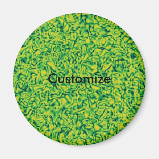 Green Impressionism - Template Magnets