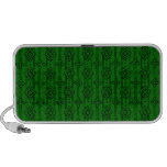 Green India Block Print Travel Speakers