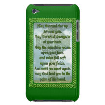 Green Irish Blessing iPod Touch Case-Mate Case