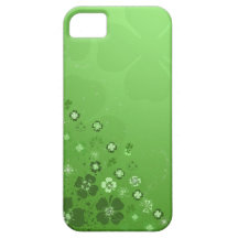 Green Irish Shamrocks iPhone 5 Cases