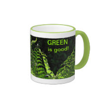 Green is Good Coffee Mug