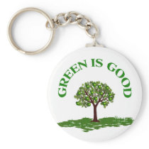 Green is good key chains