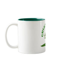 Green is good coffee mug