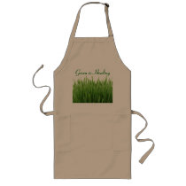 green is healing apron