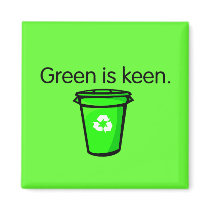 Green is Keen Magnets
