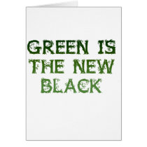 Green Is The New Black Cards