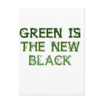 Green Is The New Black Post Cards