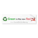 Green is the new Red Bumper Sticker