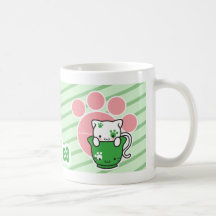 Green Kit-Tea Mug (more styles)