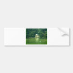 green lake with boat house bumper sticker