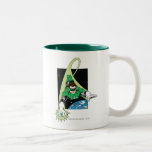 Green Lantern and Earth mugs