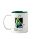 Green Lantern and Earth mugs