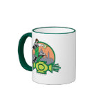 Green Lantern City Background and Logo mugs
