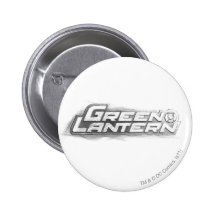 Green Lantern Drawing Pinback Button