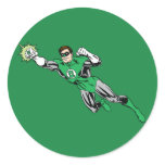 Green Lantern Fly Left 2 stickers