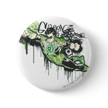 Green Lantern Graffiti Character Pinback Buttons