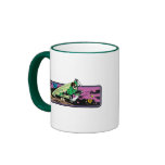 Green Lantern in Space mugs