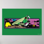 Green Lantern in Space posters