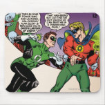 Green Lantern in the ring Mousepads