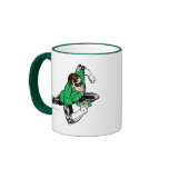 Green Lantern Leap Right mugs