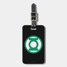 Green Lantern Logo 13 Tags For Luggage