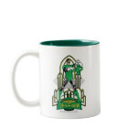 Green Lantern on decorative background mugs