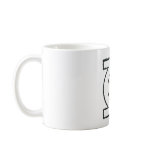 Green Lantern Symbol BW mugs