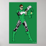 Green Lantern with Lantern posters