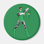 Green Lantern with Lantern Refrigerator Magnets