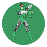 Green Lantern with Lantern stickers