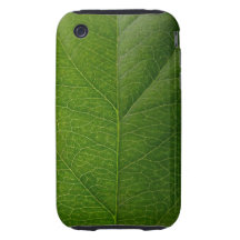Green Leaf iPhone 3 Tough Covers
