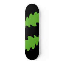 Green Leaf, Oak Tree leaf Design. Custom Skate Board