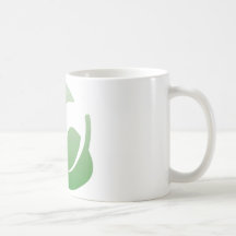 green leafs mug
