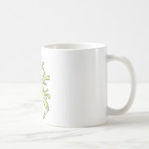 Green Leafy Sea Dragon Cartoon Shirt Coffee Mug