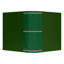 Green Leather Texture Binder