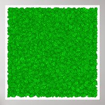 green leaves プリント