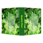 Green Leaves Earth Day binders