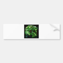 Green Leaves, Foliage and Plant Bumper Sticker